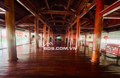 Bán trạm dừng chân kèm nhà sàn gỗ Lim Lào cung đình cùng toàn bộ công trình kiến trúc gắn liền với đất